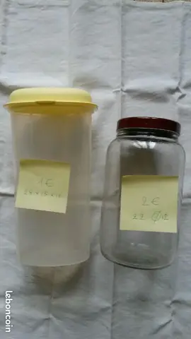2 boites de conservation