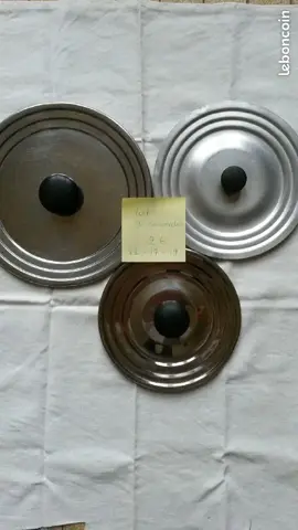 3 couvercles