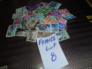 timbres Français lot 8
