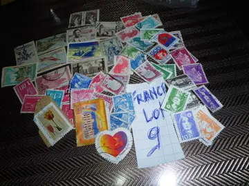 timbres francais lot 9