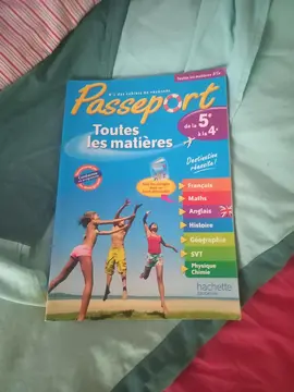 cahier de vacances