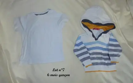 Lot n°7 : 6 mois garçon