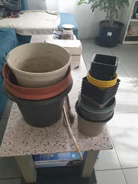 pot différentes tailles