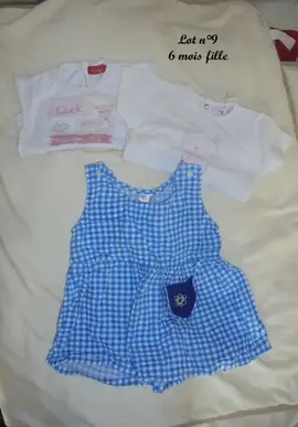 Lot n°9 : 6 mois fille