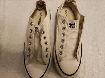 baskets en toile ( converse ) pointure 38.