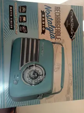 radio vintage neuve