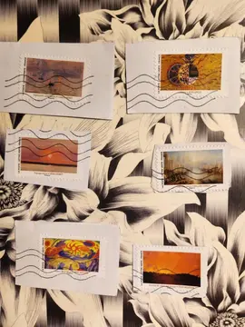 Timbres oblitérés Grand Soleil 🌞