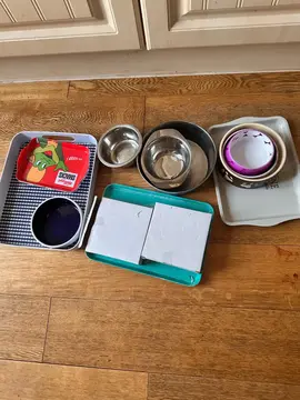 Vaisselle pour animaux.