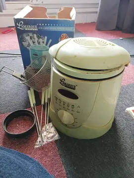 friteuse et fondue 2 en 1