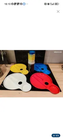 Vaisselle en plastique