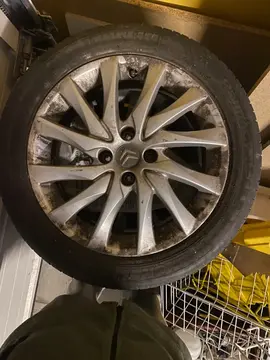 4 roues montées sur jantes