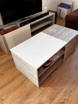 table basse meuble télé armoire machine à lave