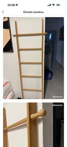 échelle imitation bambou