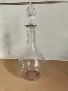 carafe en cristal