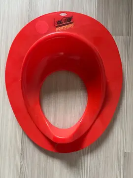 réducteur de toilette rouge