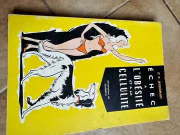 Livre Échec à l’obésité et à la cellulite 1961