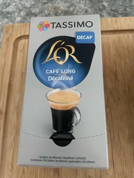 capsules Tassimo décaféiné Neuves