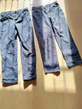 2 pantalons 44 homme