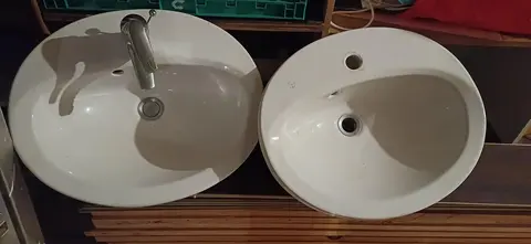 2 vasques salle de bain