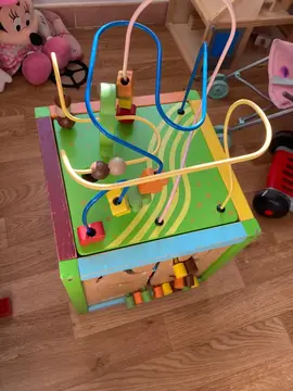 cube jeu enfant avec rangement