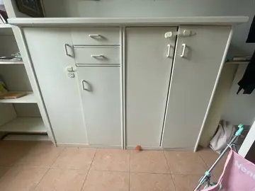 meuble de rangement blanc