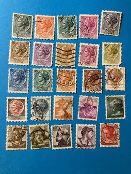 timbres MONDE (ITALIE et ESPAGNE) - 15-1a / 15-1b
