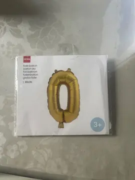 chiffre 0 à gonfler pour anniversaire