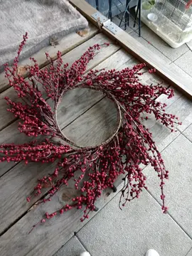 couronne décoration fausses baies