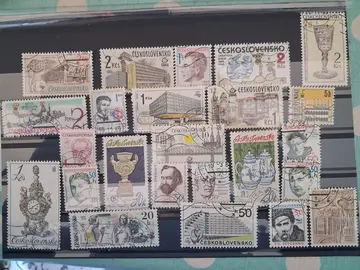 Timbres TCHECOSLOVAQUIE
