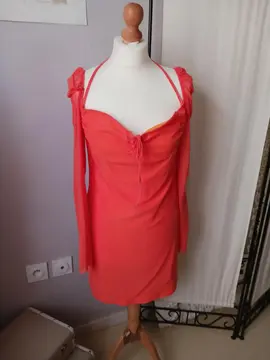 Robe orange T44