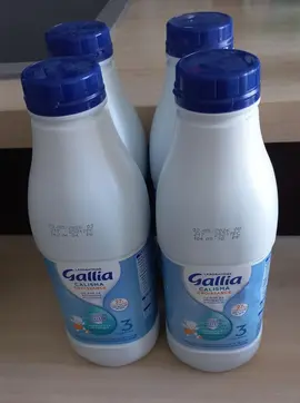 4 bouteilles de lait Enfant GALLIA 3 Croissance