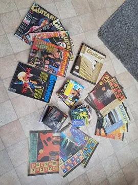 magazines et méthodes de guitare avec dvd et cd