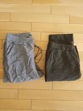 2 pantalons taille 38