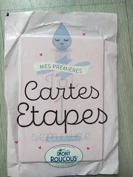 Cartes étapes bébé