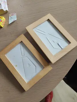 Petits cadres en bois