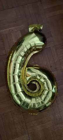 chiffre 6 hauteur 36cm