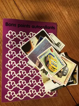 lot bon points images autocollantes ou non