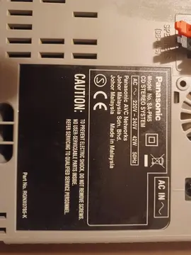 mini chaîne panasonic