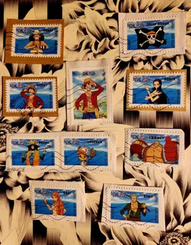 Timbres oblitérés ONE PIECE MANGA