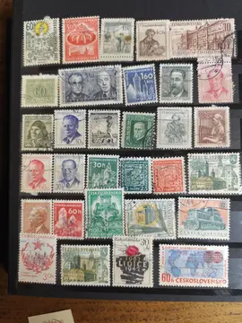 belle page timbres Ceskoslovensko +10