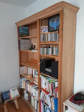 Bibliothèque en bois