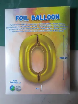 Ballon annivesaire 80cm