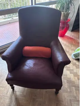 fauteuil vintage Bordeaux