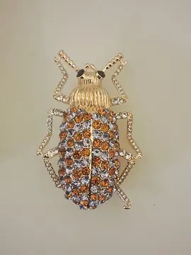 Broche scarabée