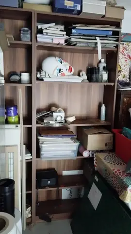 Deux Etagères bibliothèque Billy - Ikea marrons