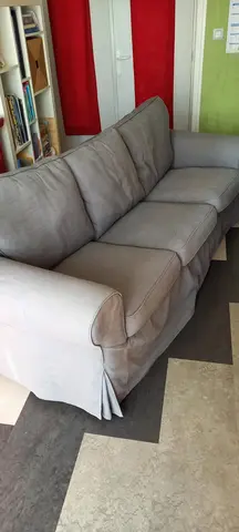 canapé tissu non convertible