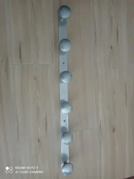 Porte-manteaux métal 6 patères