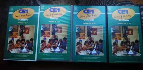 VHS - Cours complet d'italien en 24 séances.