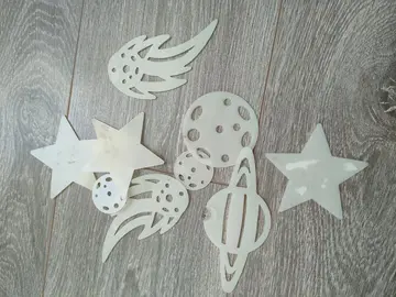 lot planètes phosphorescentes