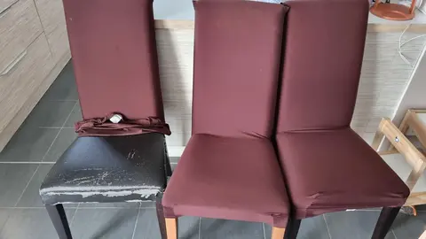 5 chaises de salle à manger